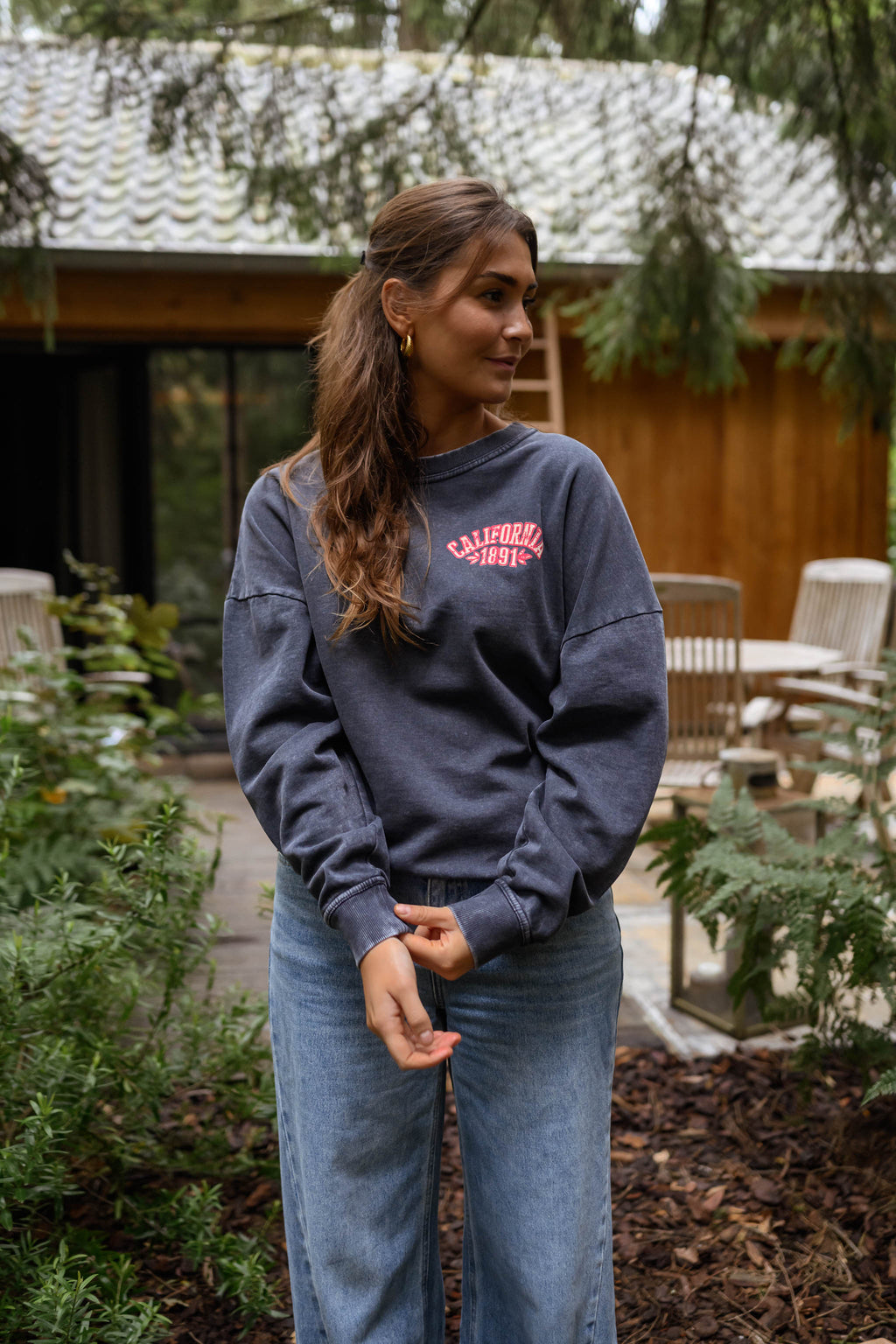 Sweat California - gris