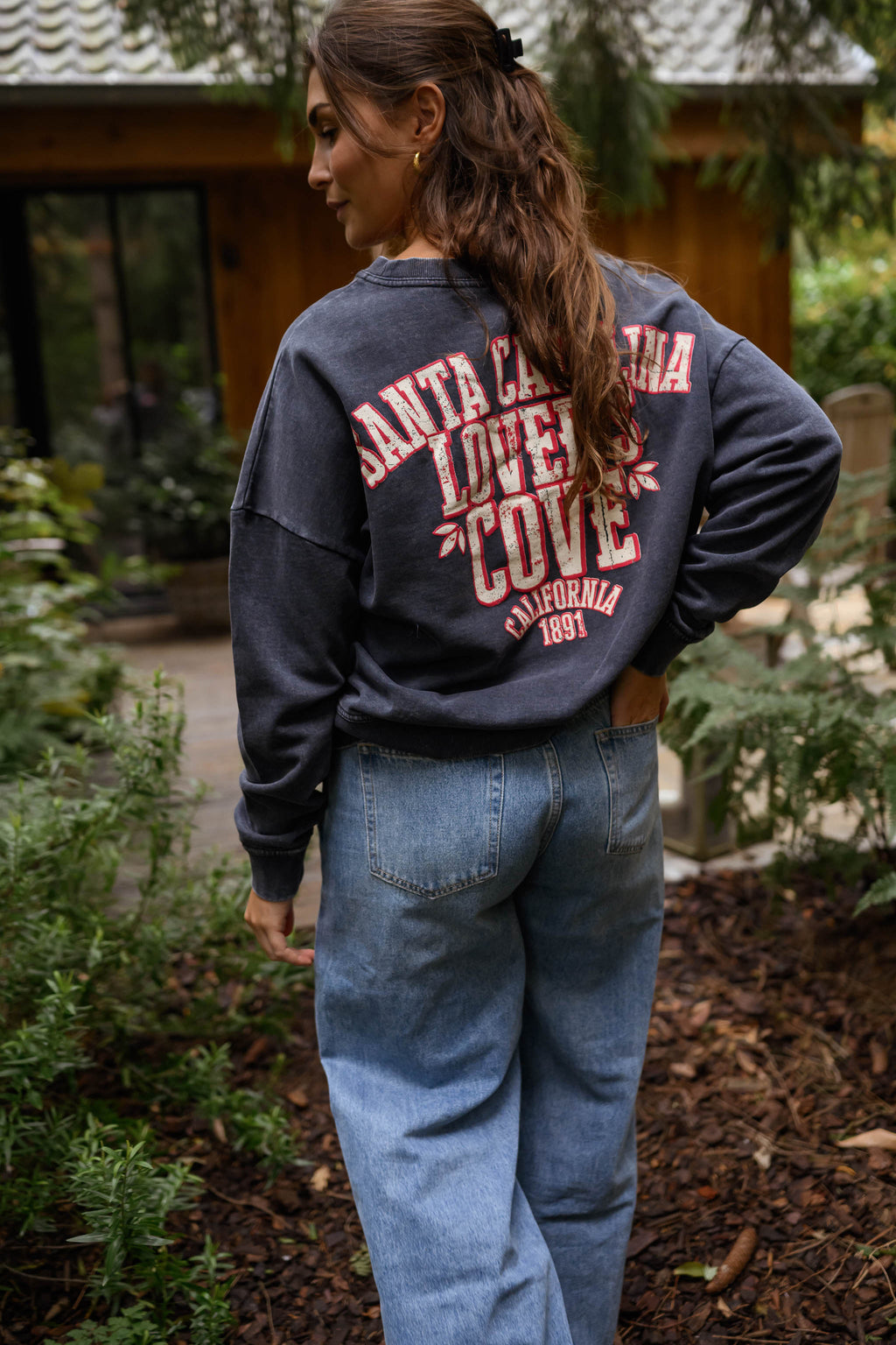 Sweat California - gris