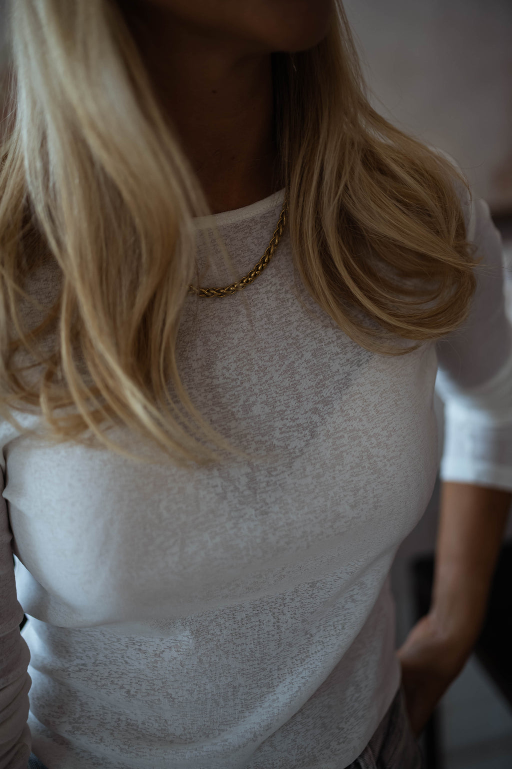 T-shirt Anne - écru