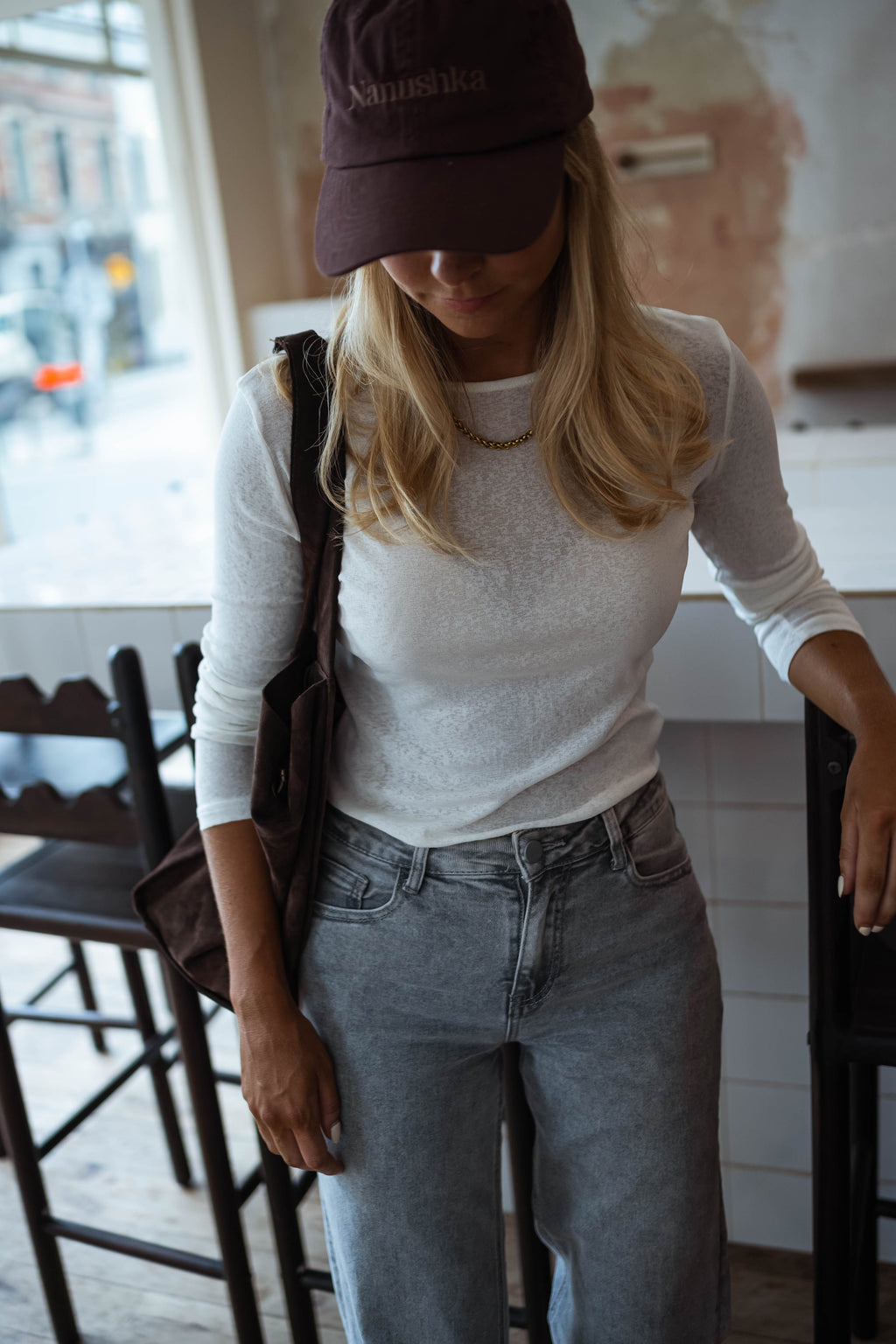 T-shirt Anne - écru