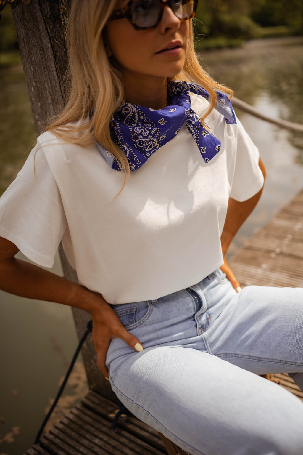 Bandana t-shirt - white
