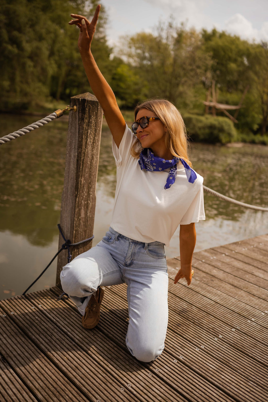 Bandana t-shirt - white