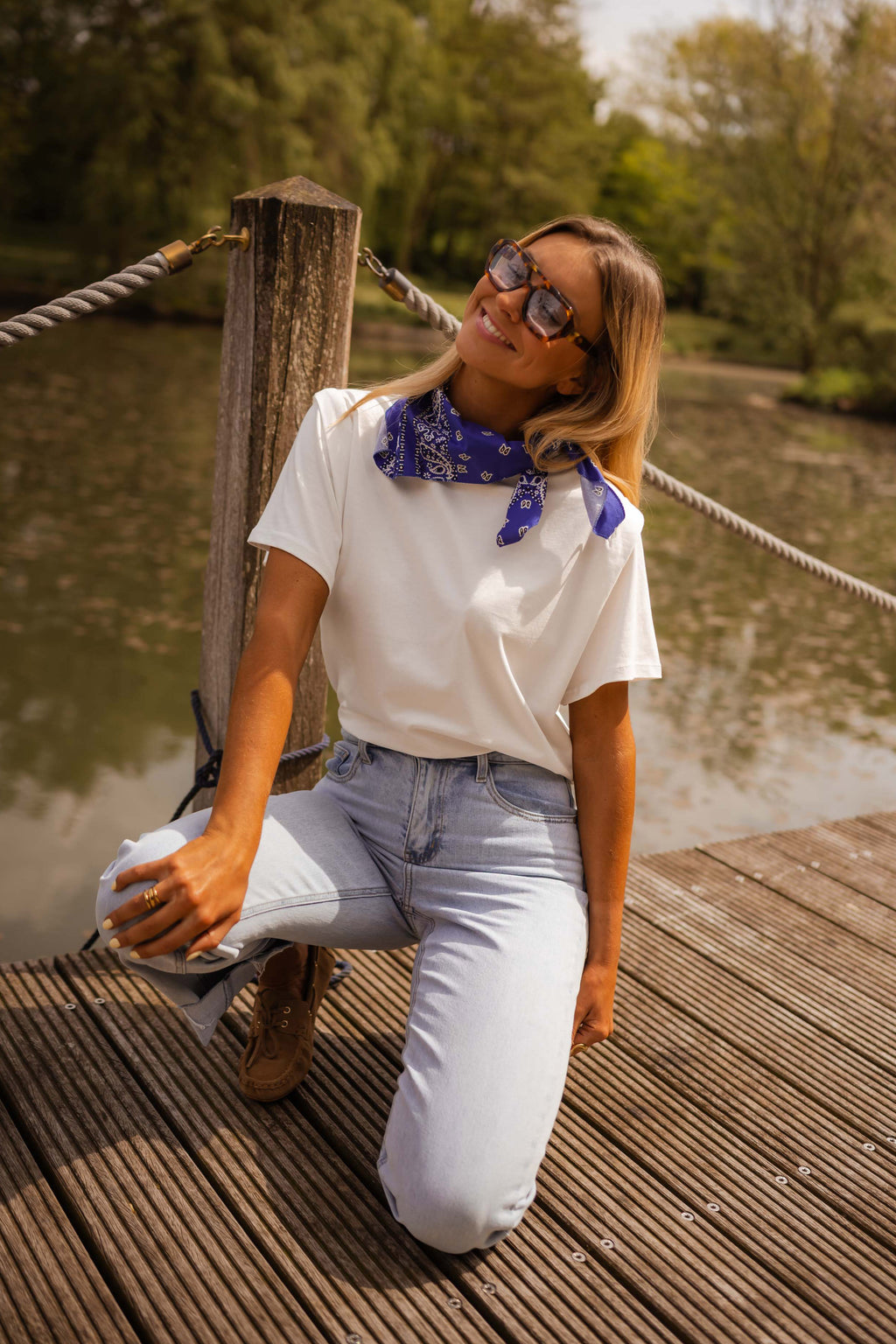 Bandana t-shirt - white
