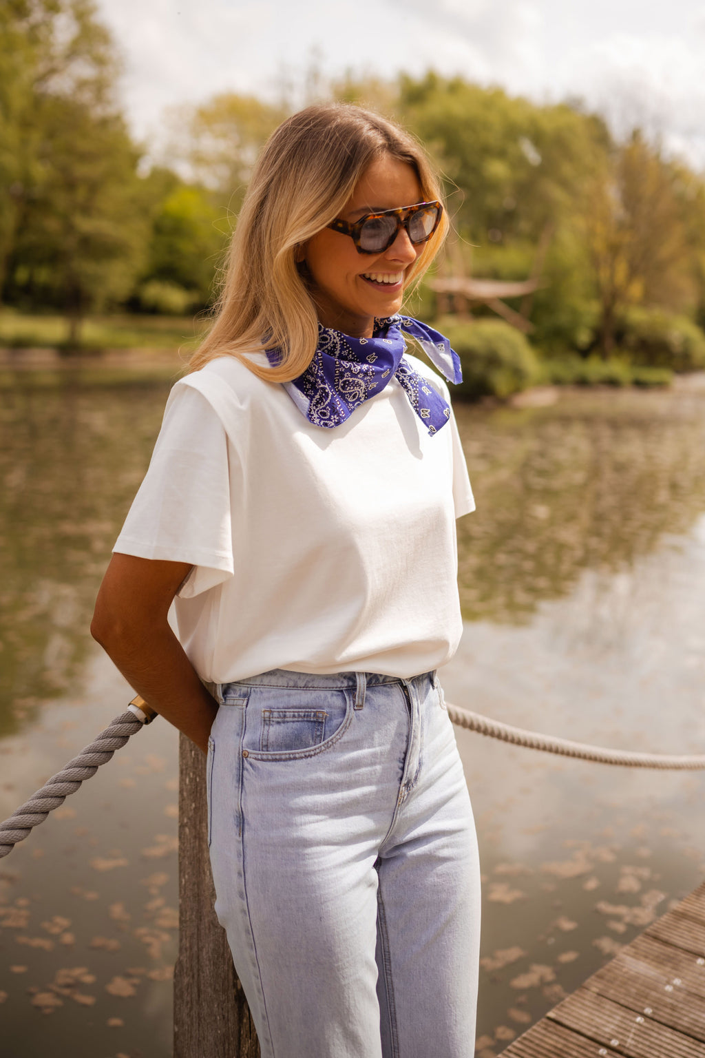 Bandana t-shirt - white