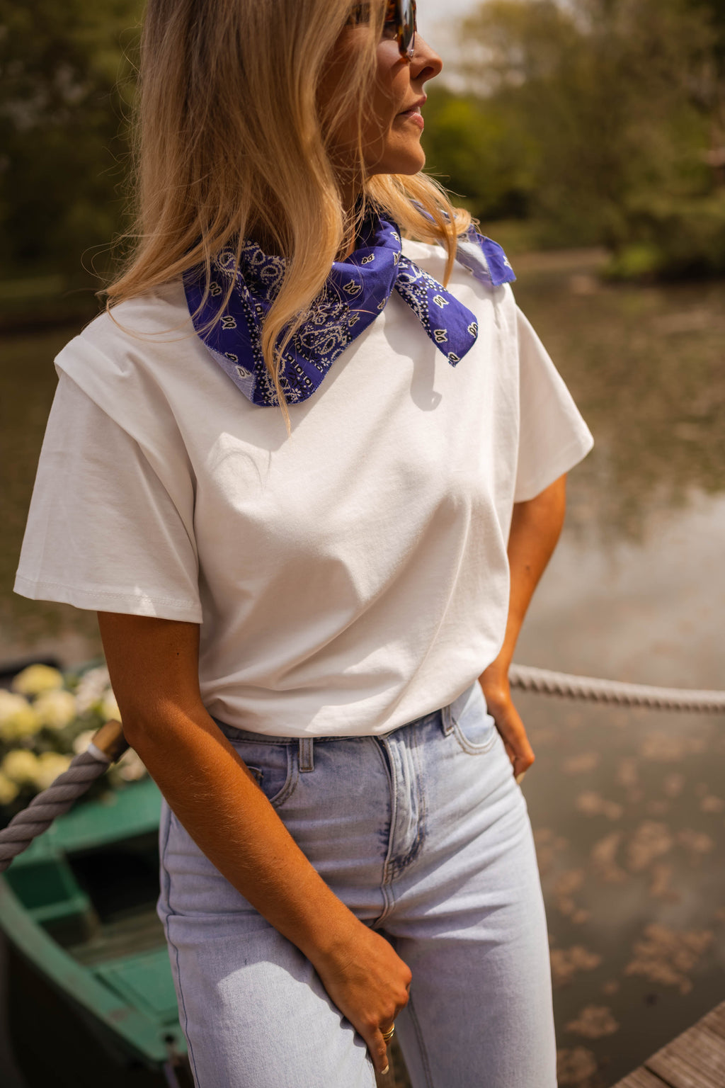 Bandana t-shirt - white