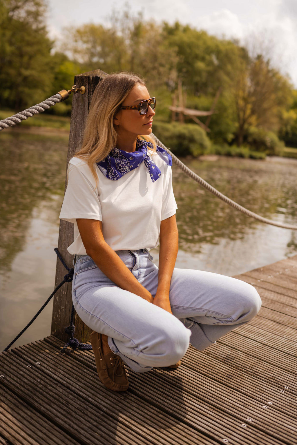 Bandana t-shirt - white