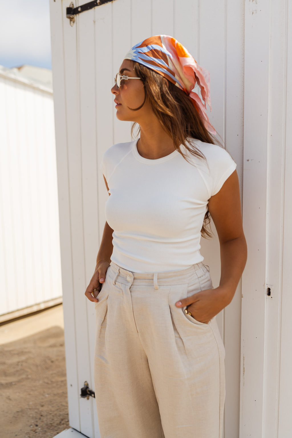 T-shirt Jennah - écru