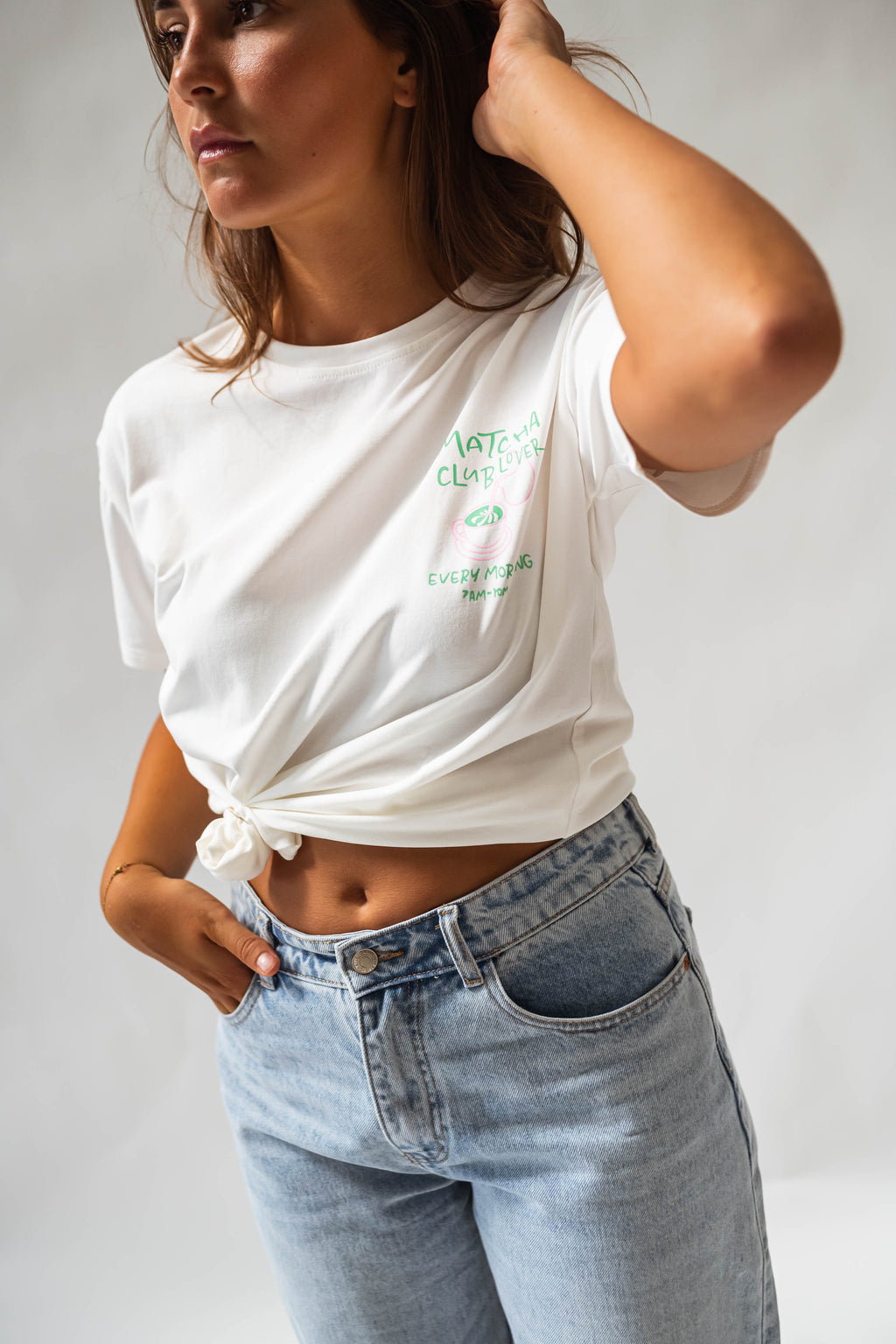 T-shirt Tommy - écru