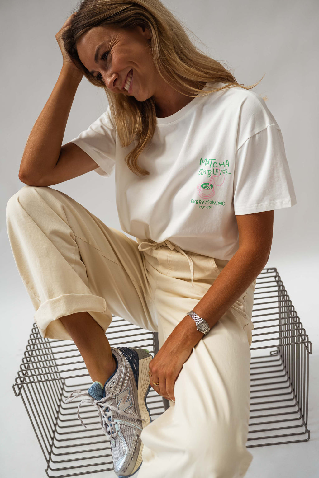 T-shirt Tommy - écru