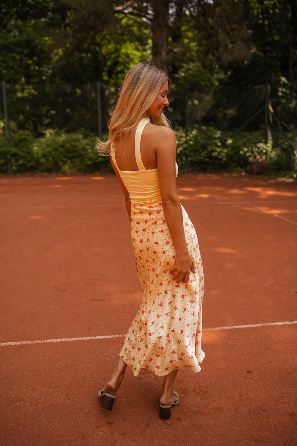 Top Calie - jaune