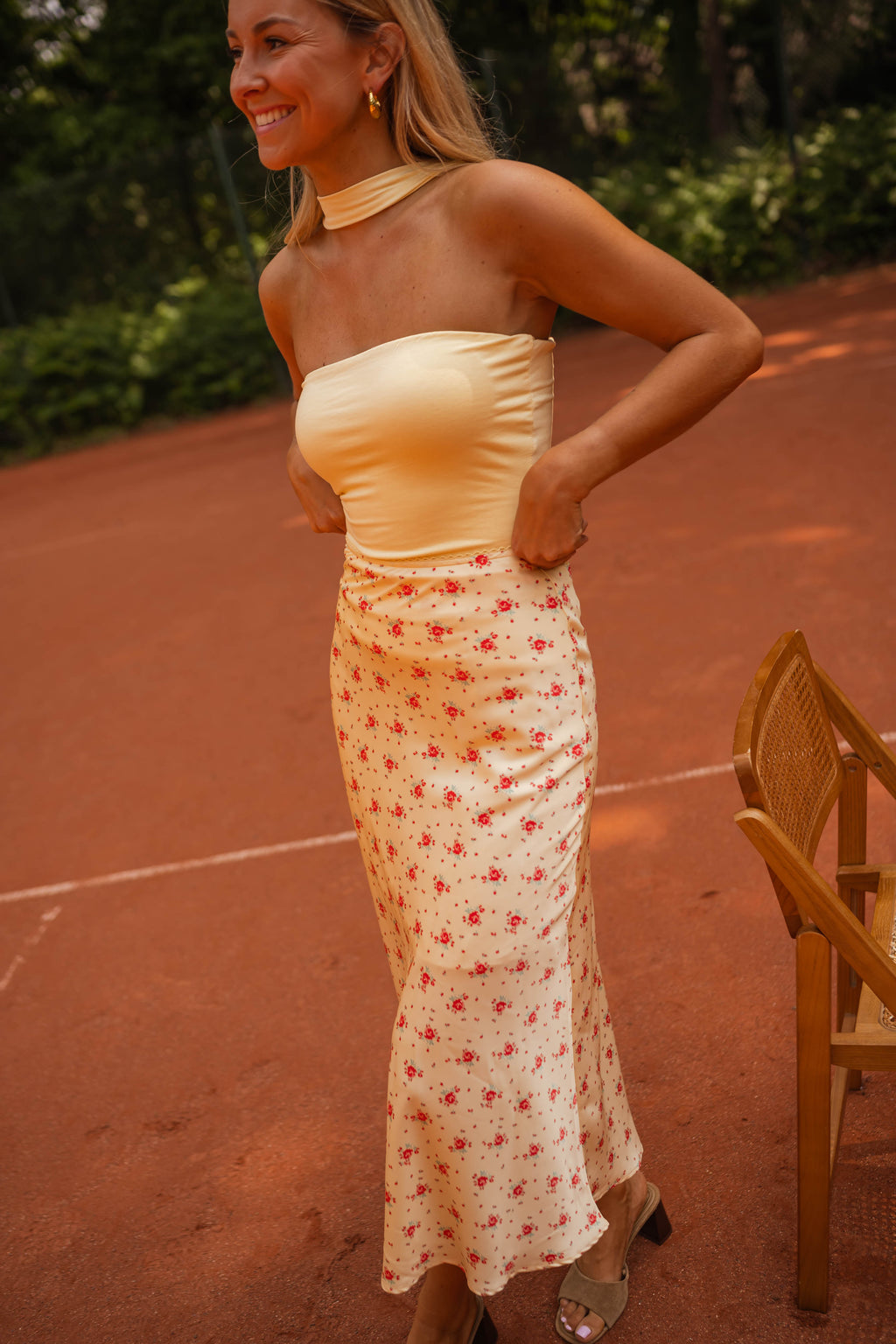Top Calie - jaune