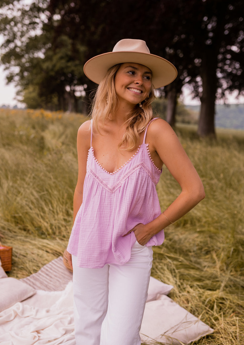 Esmy Top - lilac
