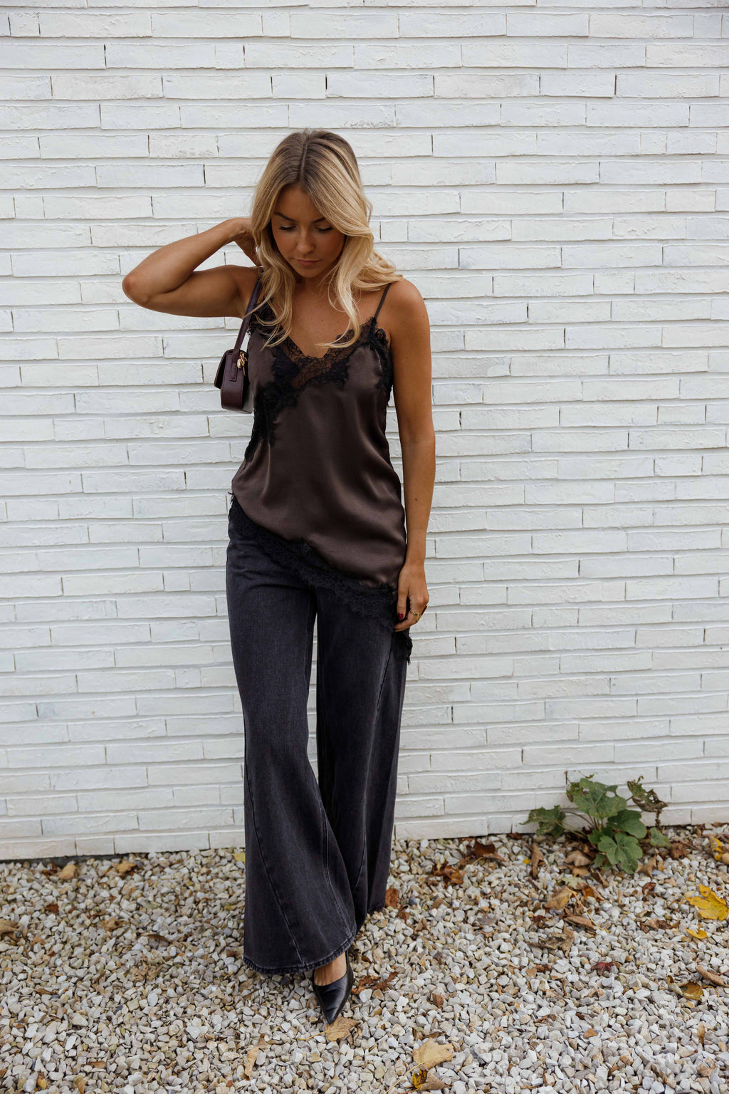 Marga Top - brown