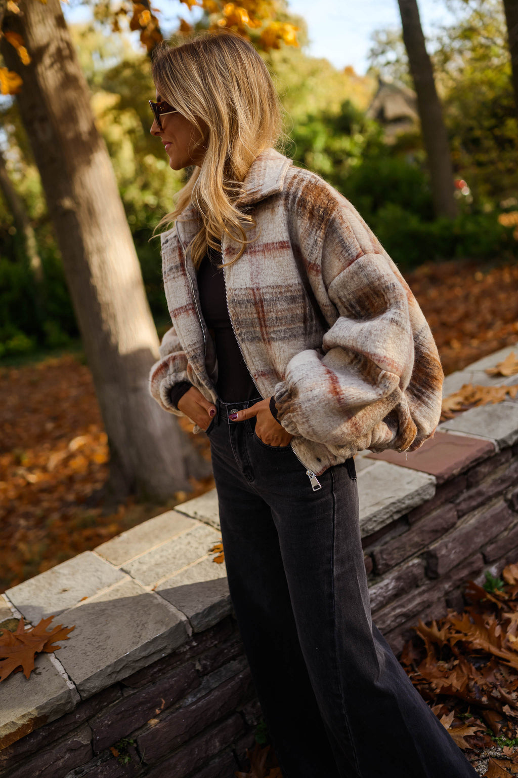 Polaire Alice - écru à fleurs