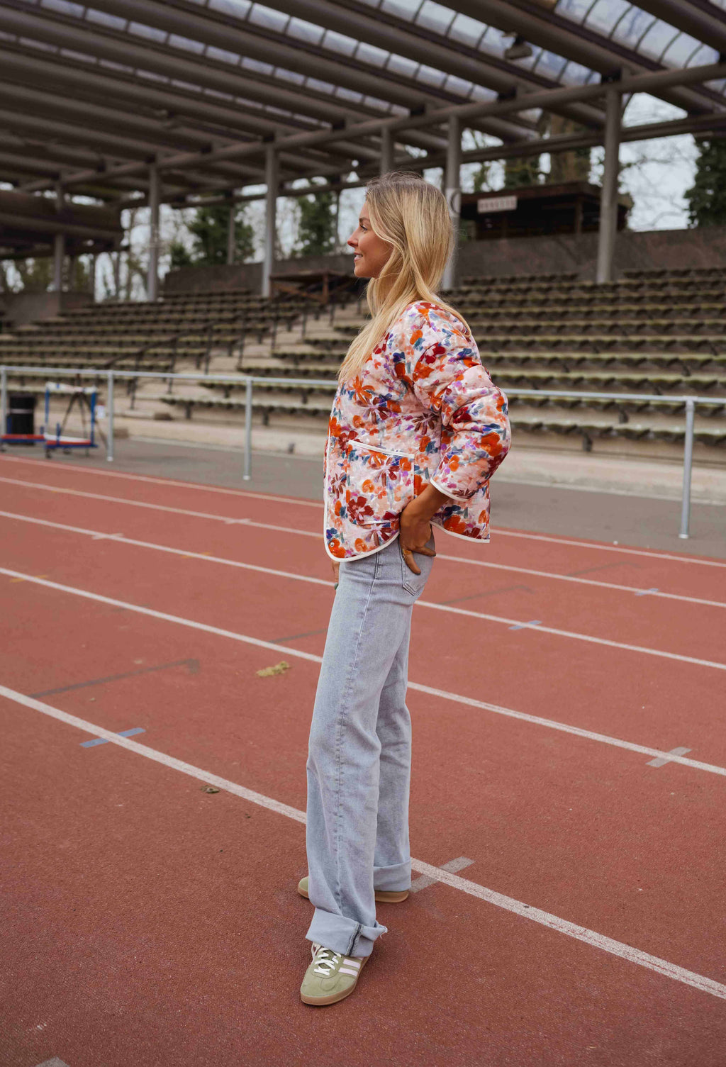 Veste Julie - à fleurs