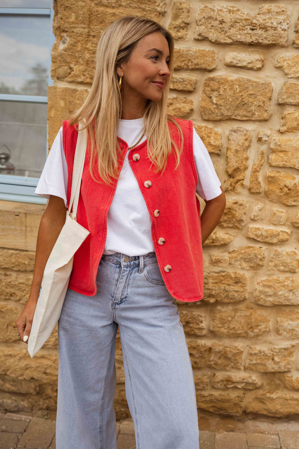 Veste Lara - rouge