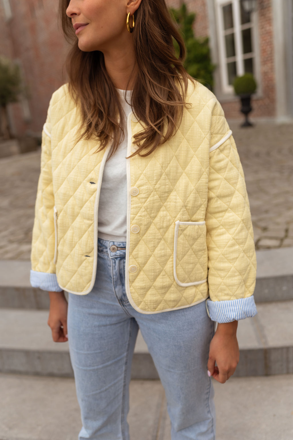 Veste Milaya - jaune pâle