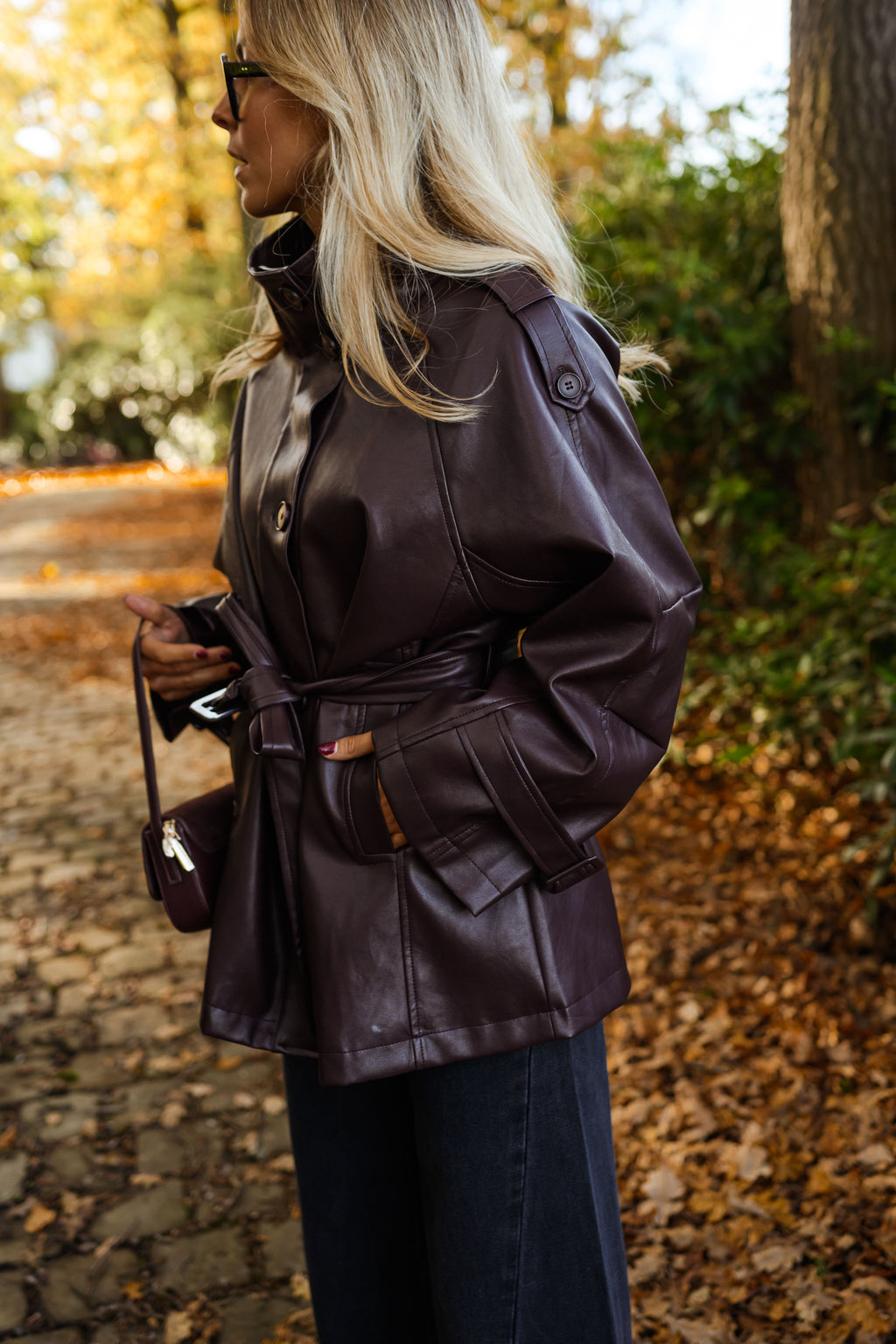 Veste Rachelle - bordeaux