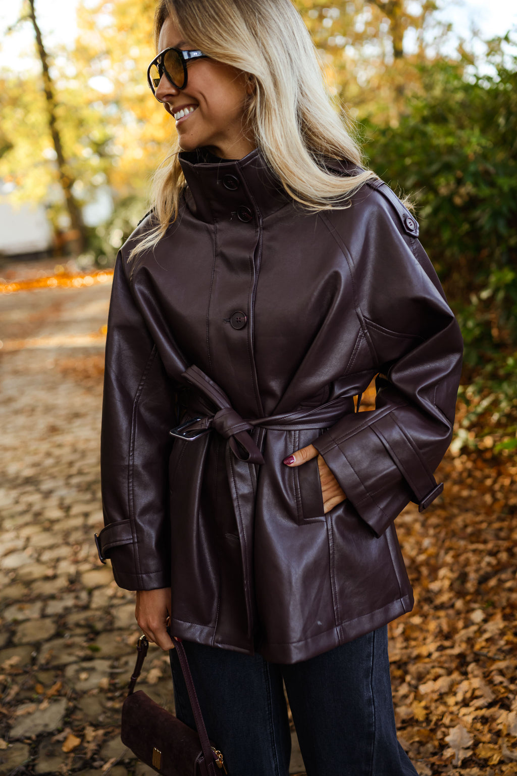 Veste Rachelle - bordeaux