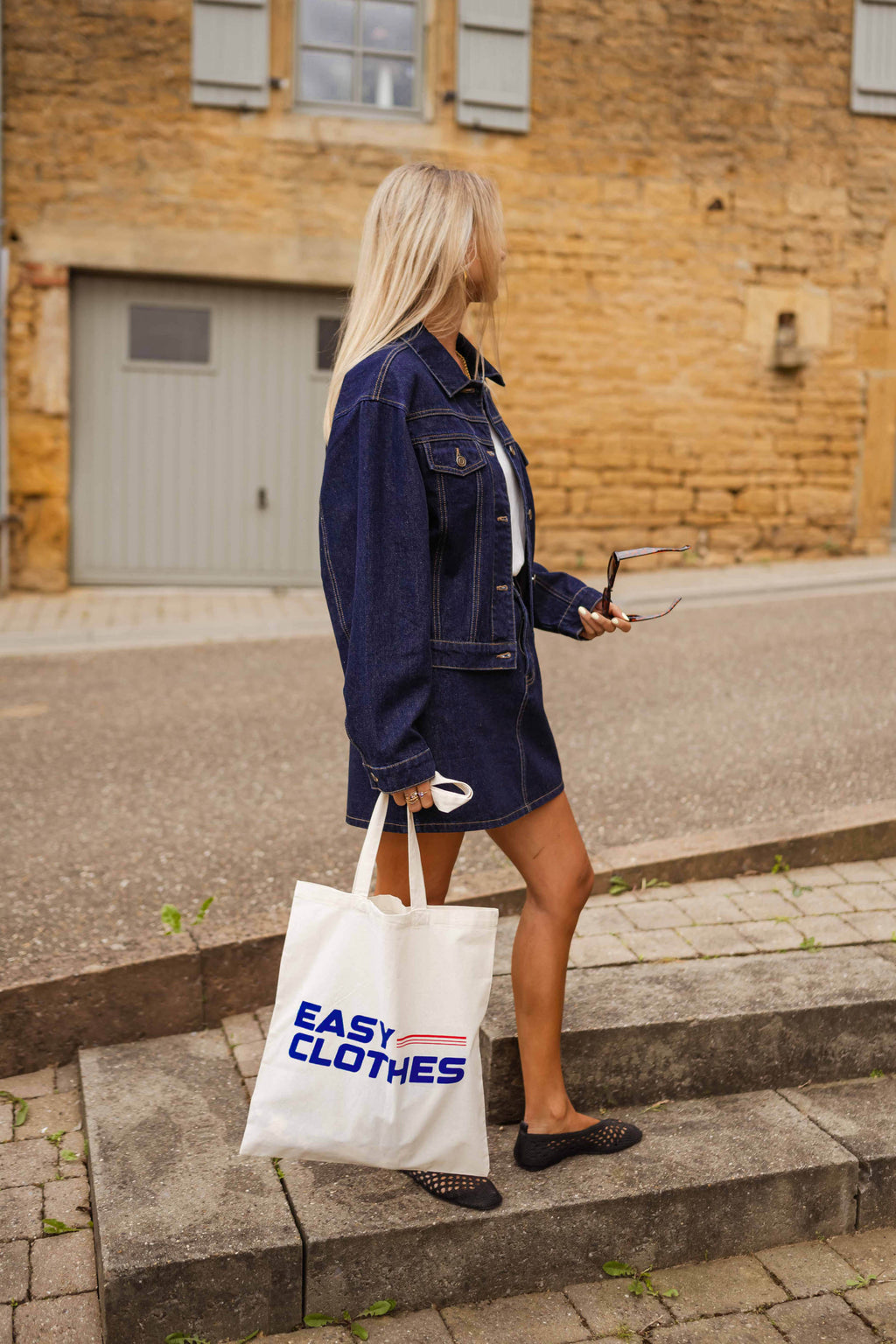 Roma denim jacket - dark blue