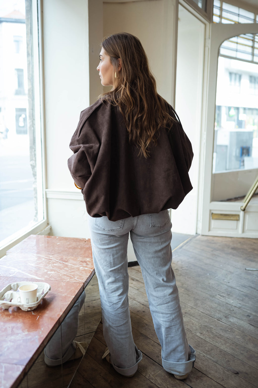 Veste Dave - chocolat