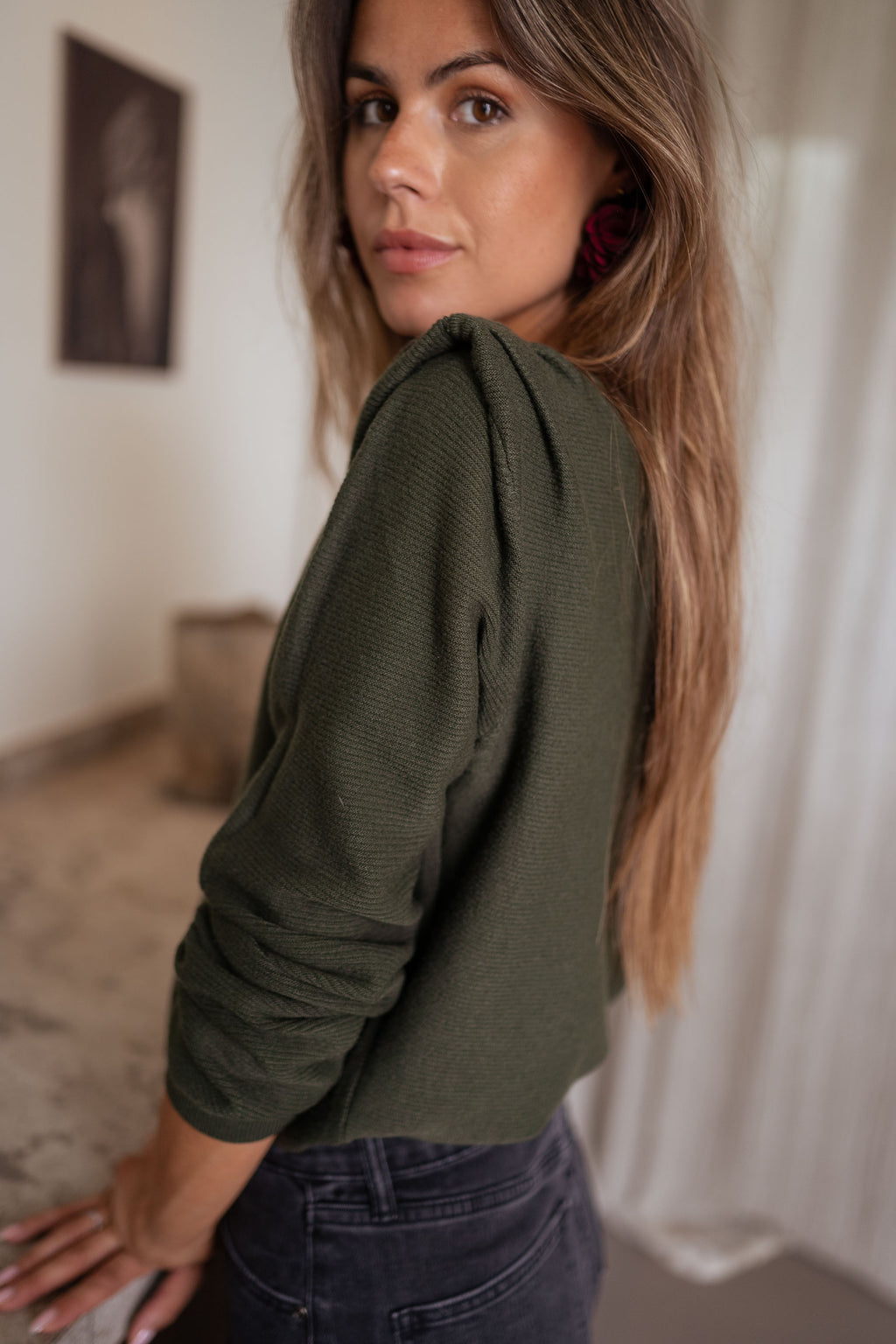 Pull Aurélien - kaki