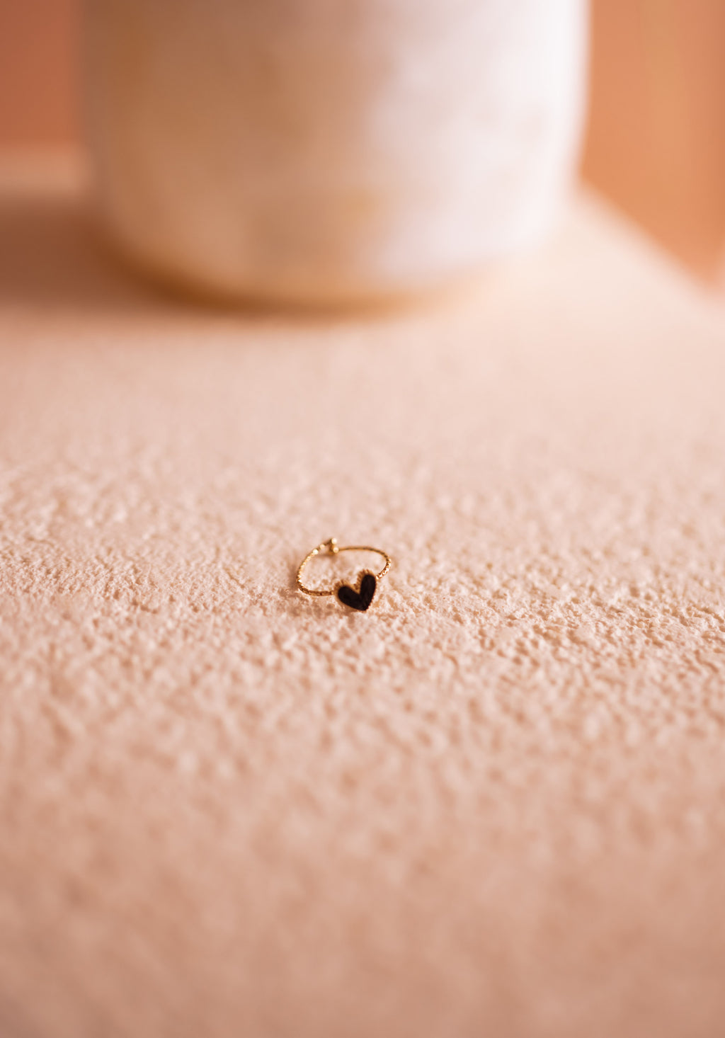 Daph ring - Golden And Black