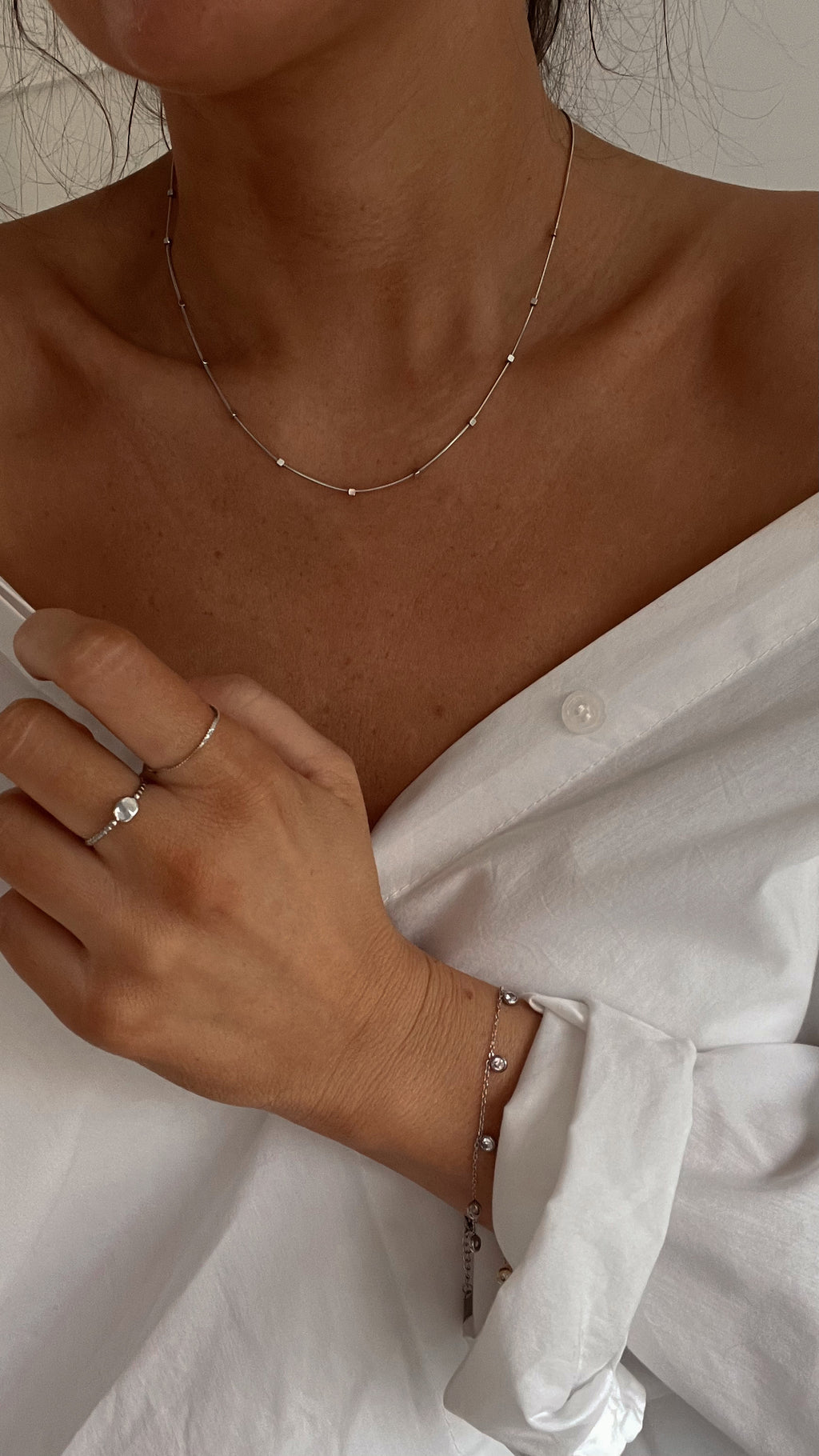 Dory ring - Silvery 