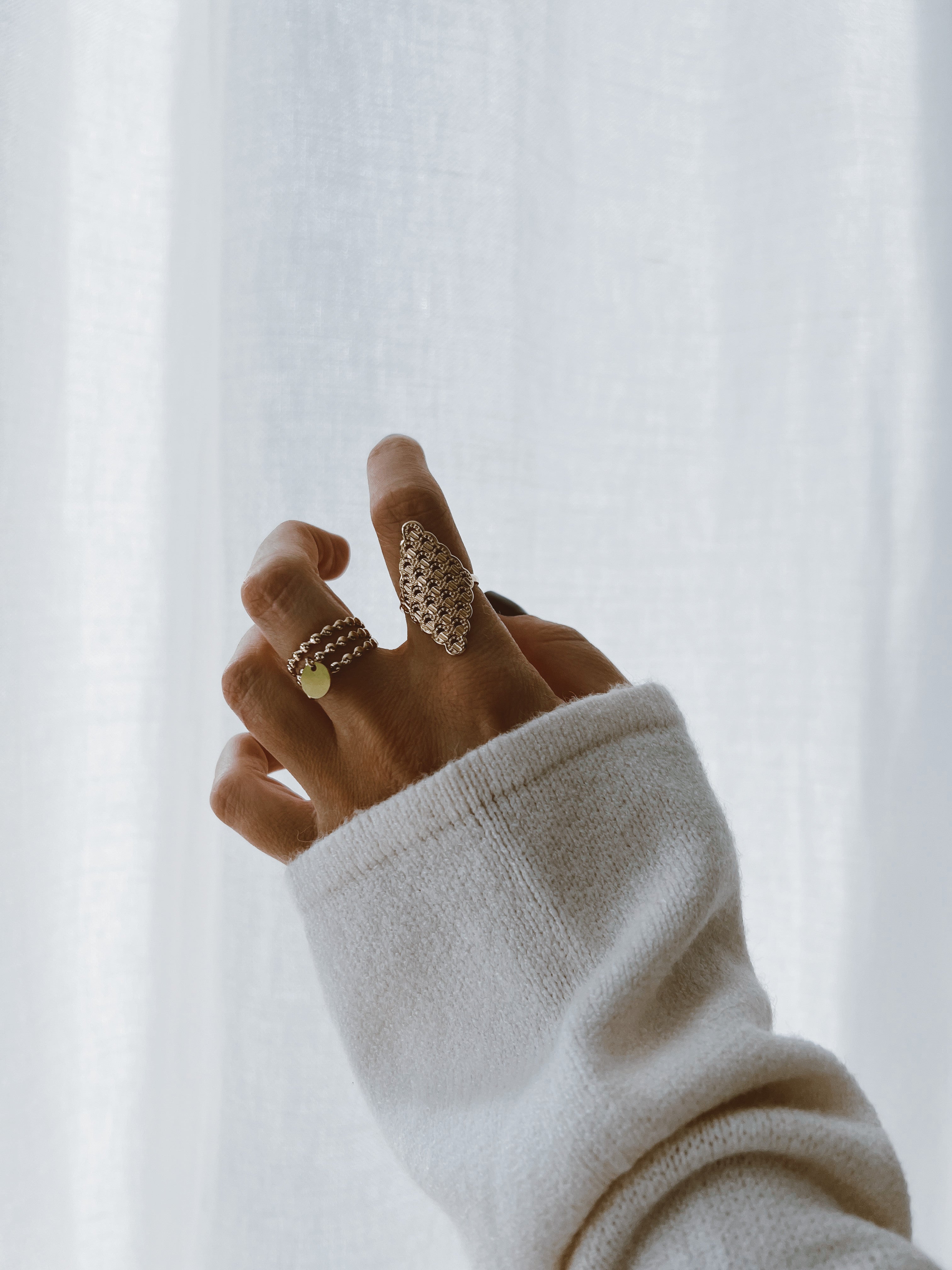 Fazi Rind Ring Fazi - Golden – Easy Clothes
