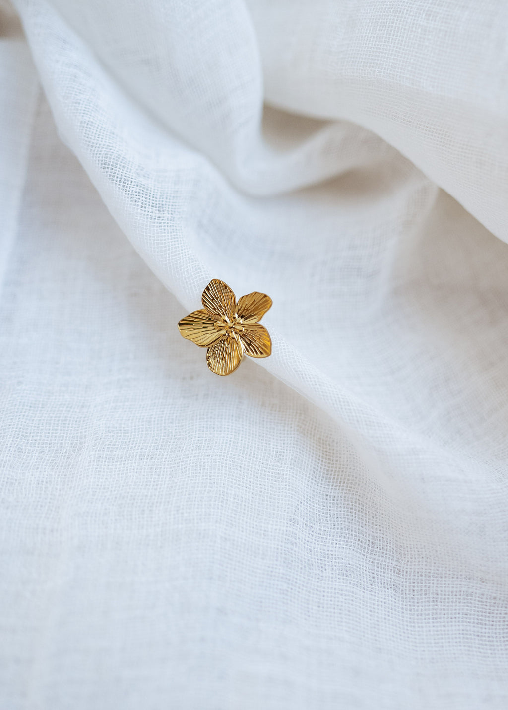 Ring Flower - Golden 