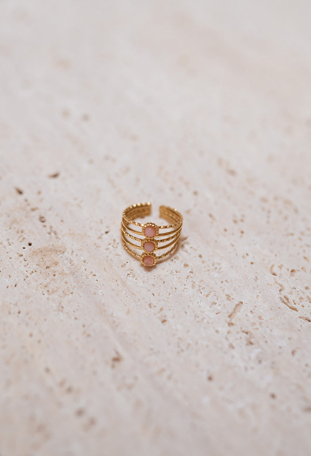 Penny ring - Golden