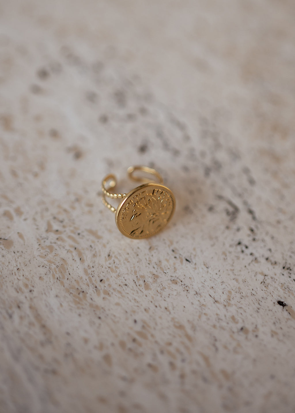 Pop ring - Golden
