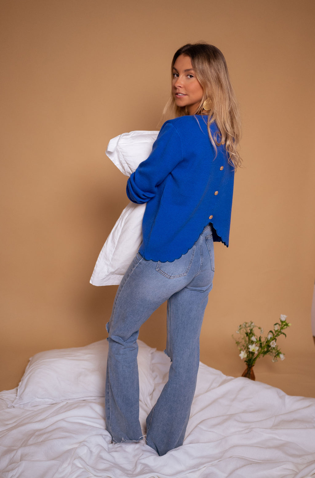 Pull Bess - bleu