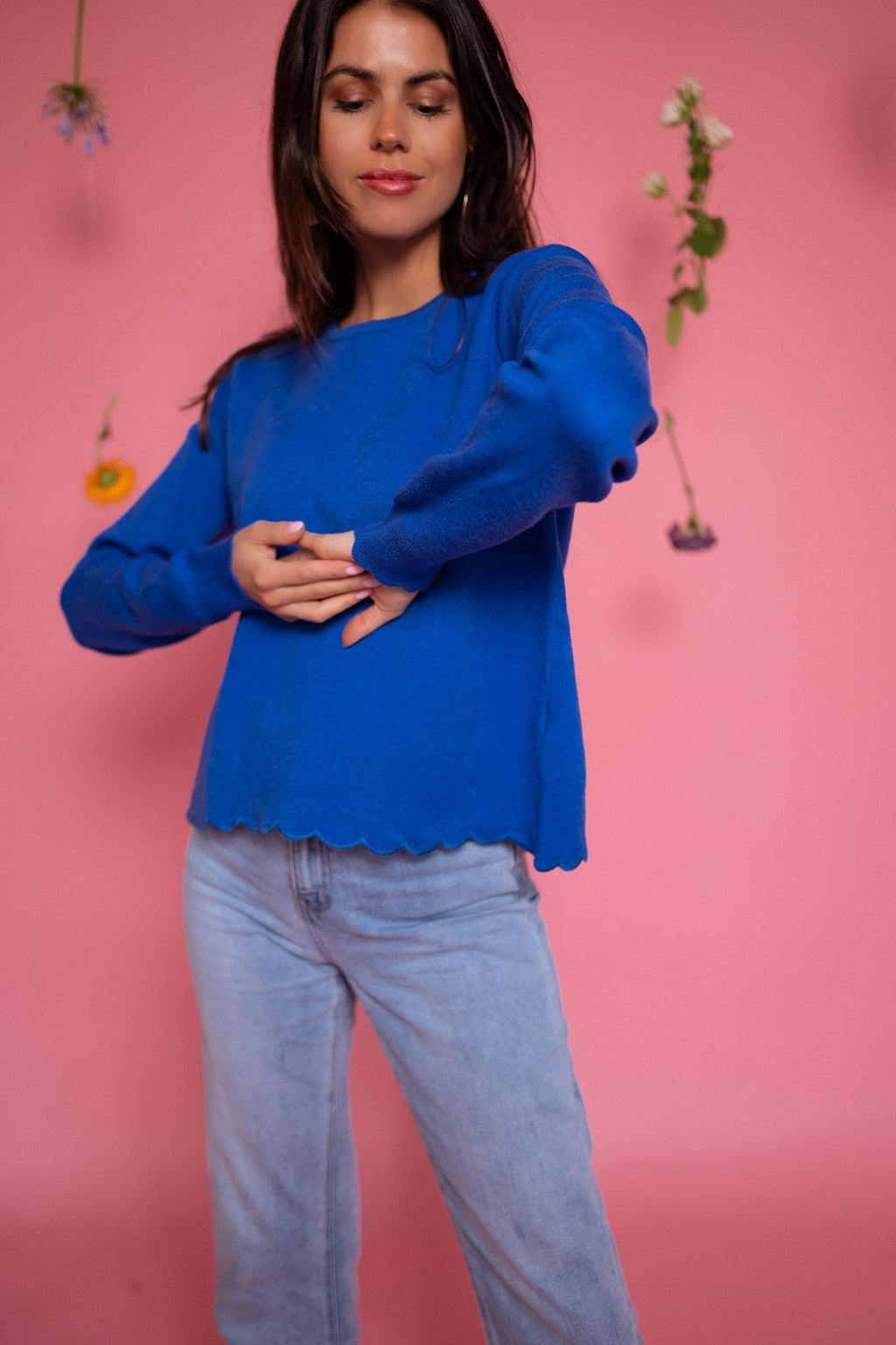 Pull Bess - bleu