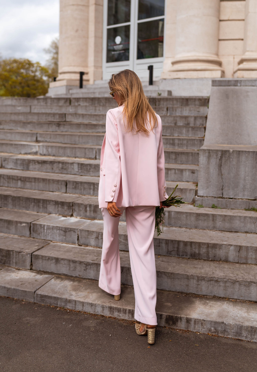 Blazer Aurore - rose poudré