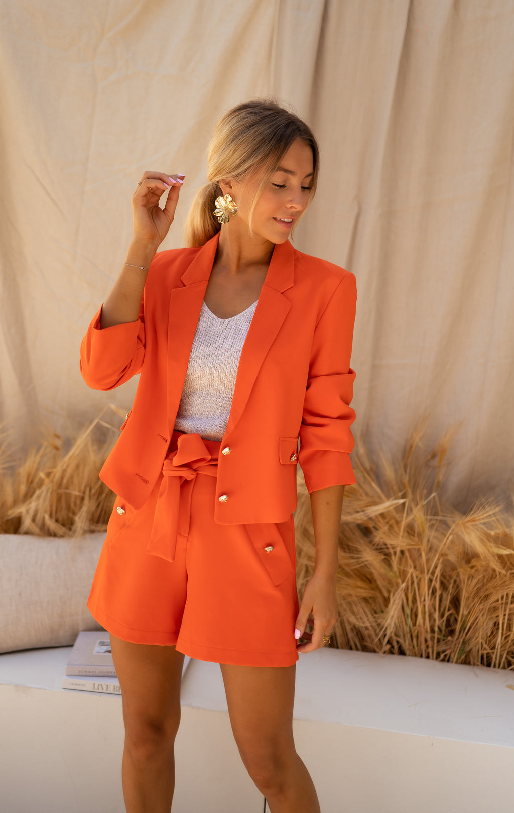 Estella blazer - Orange