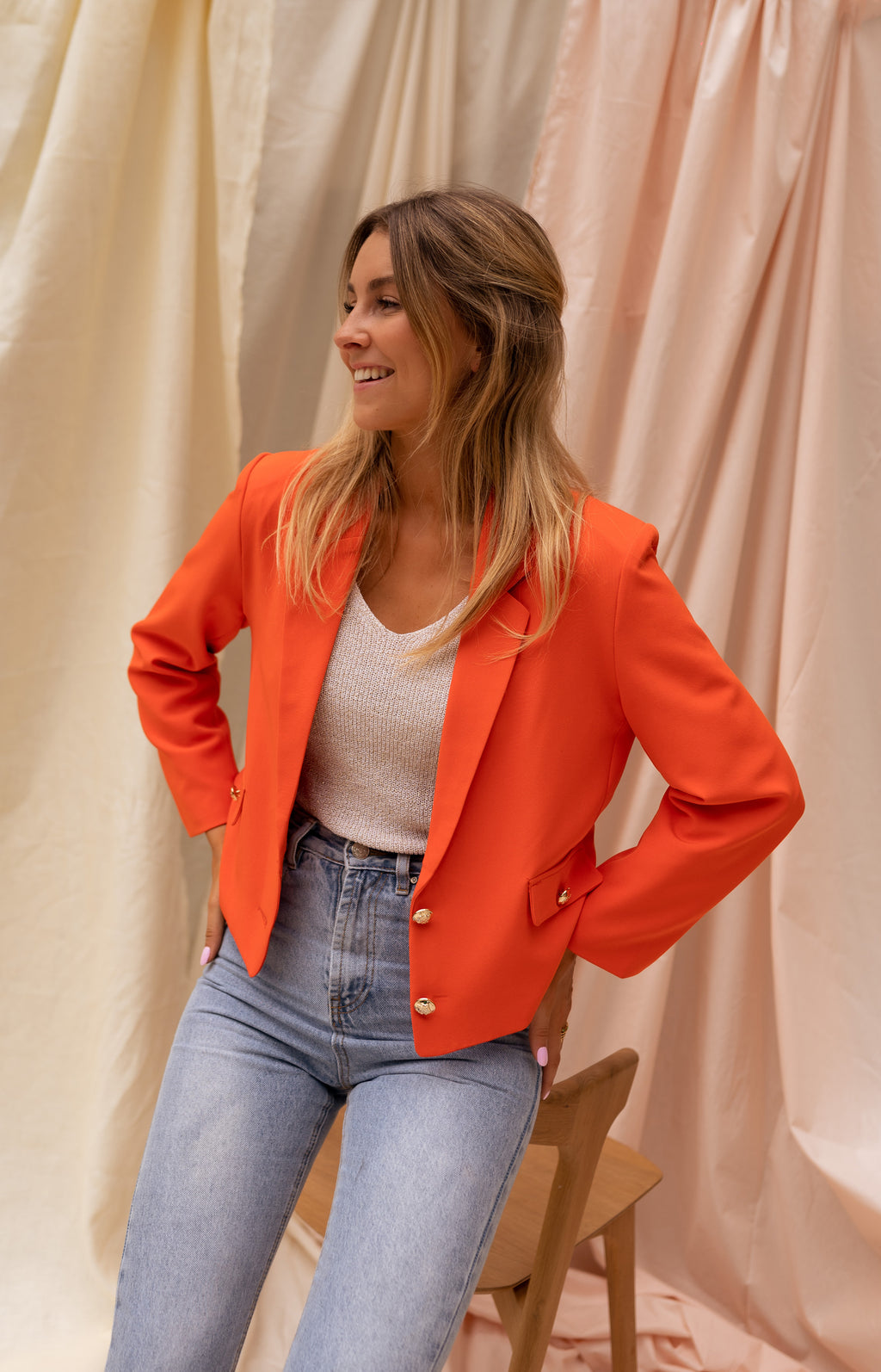 Estella blazer - Orange