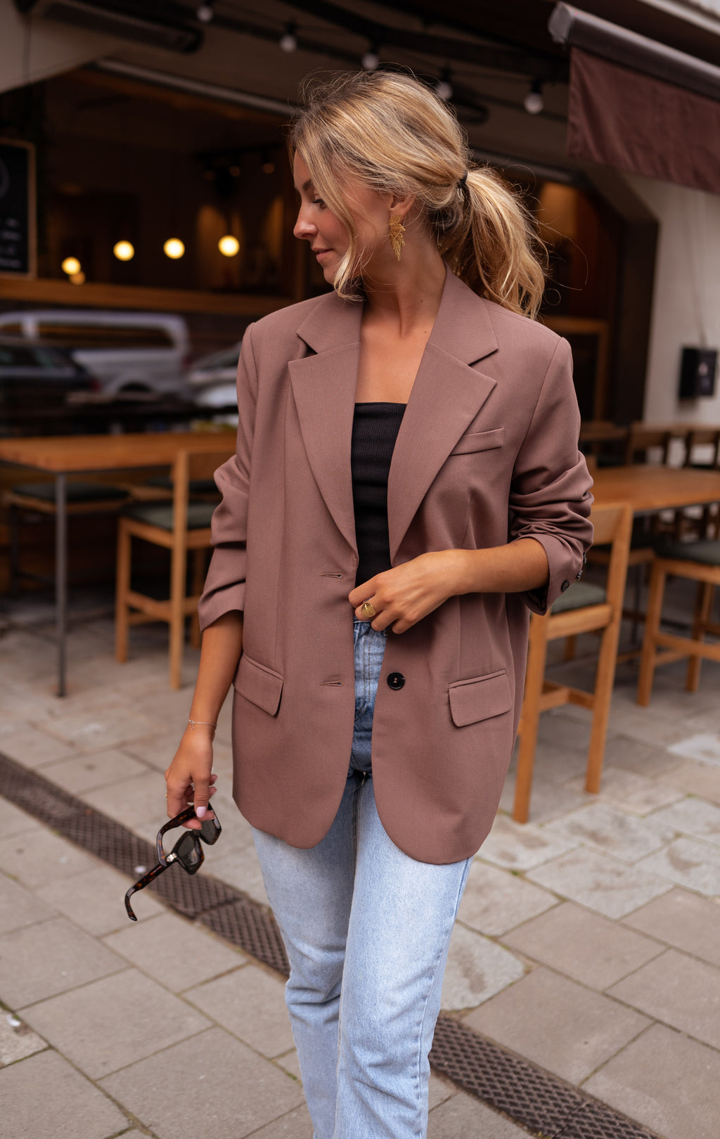 Blazer Lucia - chocolat