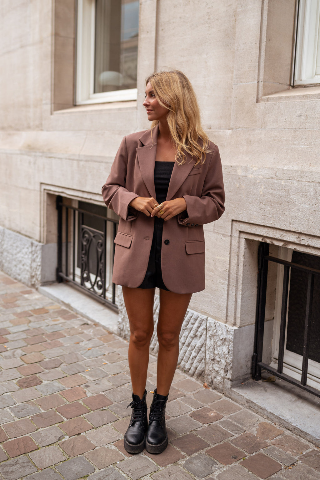 Blazer Lucia - chocolat