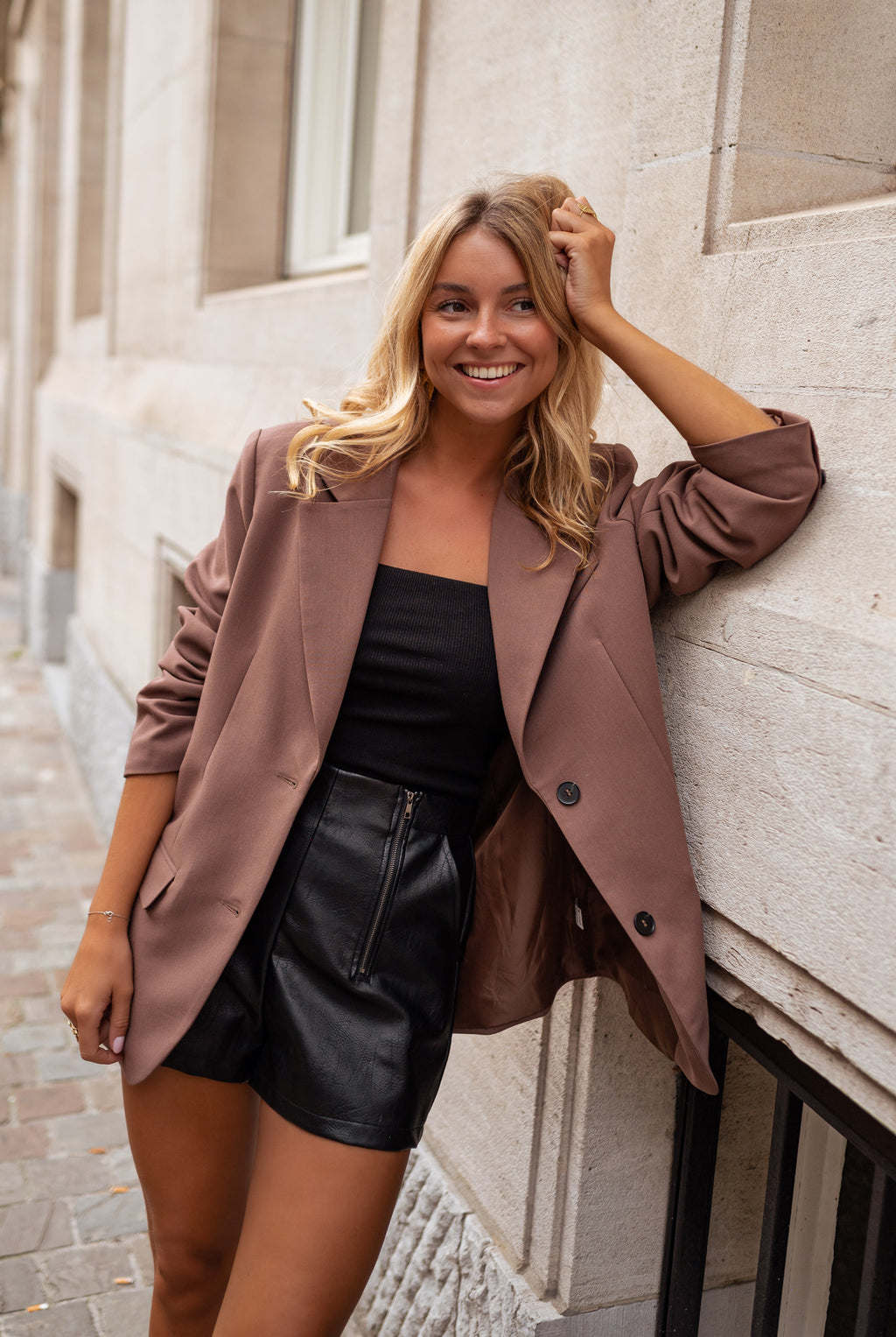 Blazer Lucia - chocolat