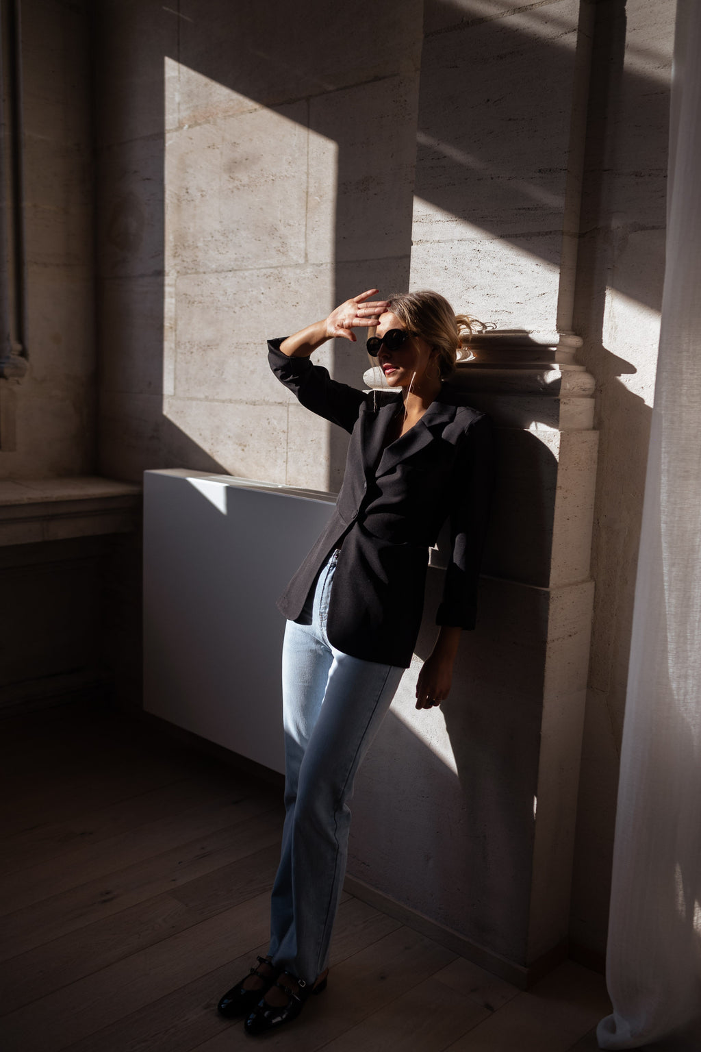 Blazer Ophélie - CREATION - Noir