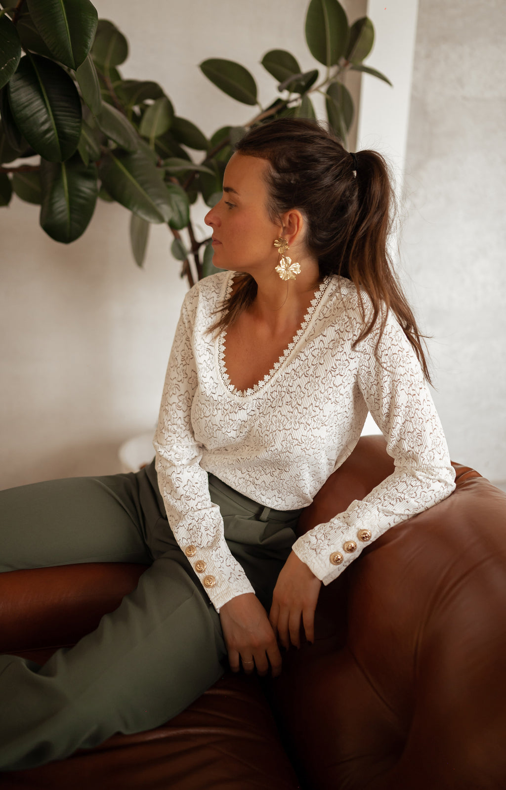 Blouse Balo - écrue