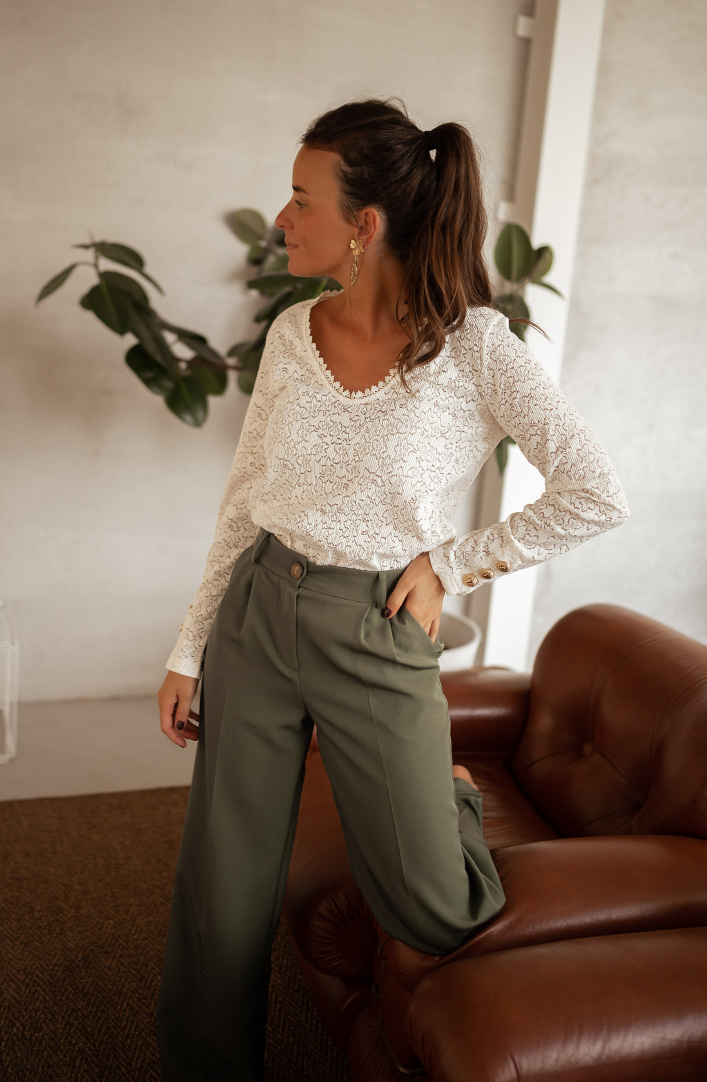 Blouse Balo - écrue