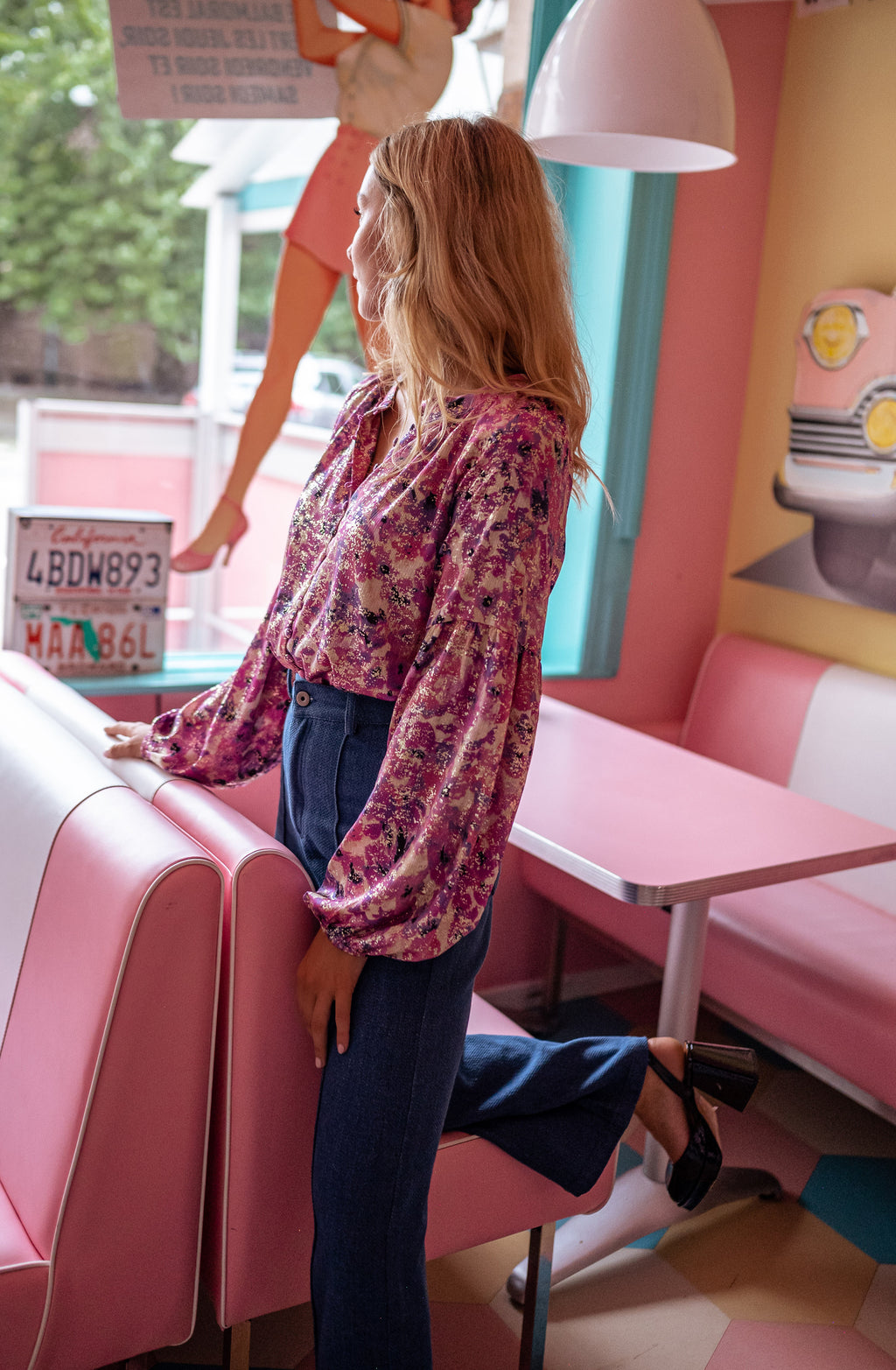 Jackson blouse - Mauve