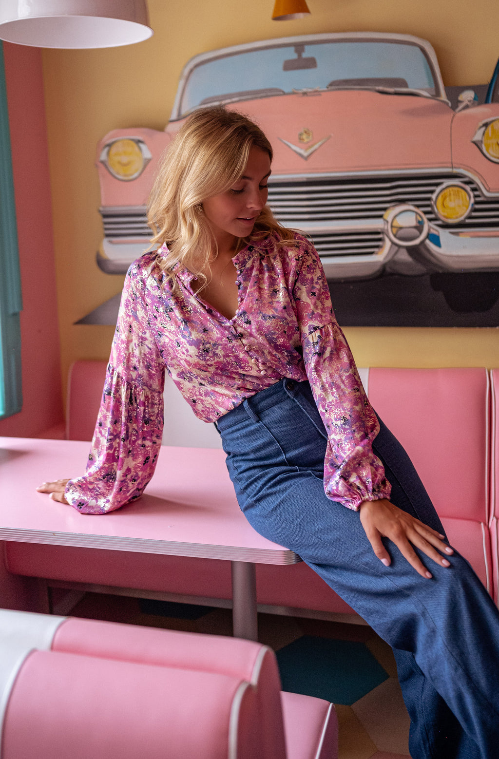 Jackson blouse - Mauve