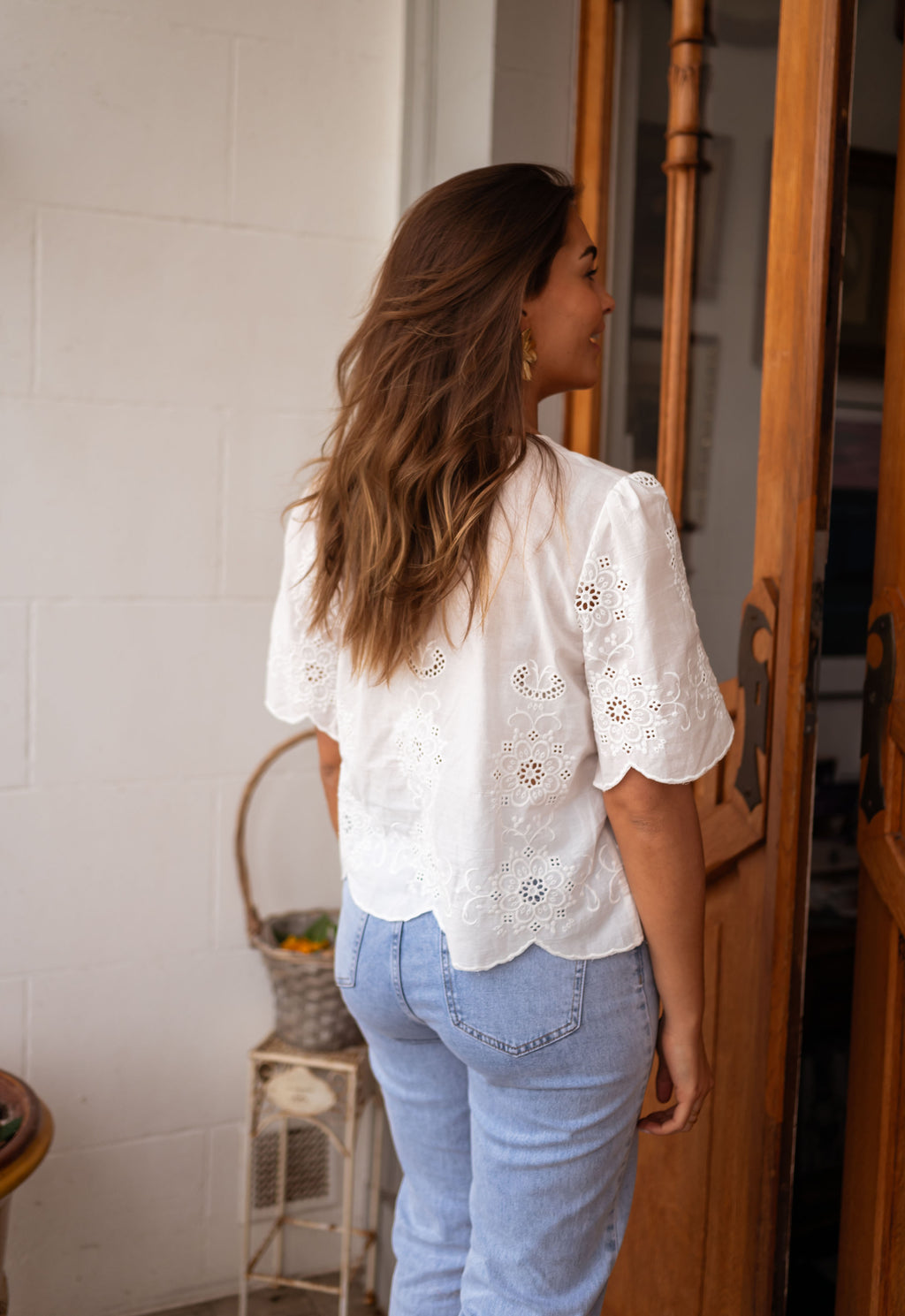 Laure blouse - ecru