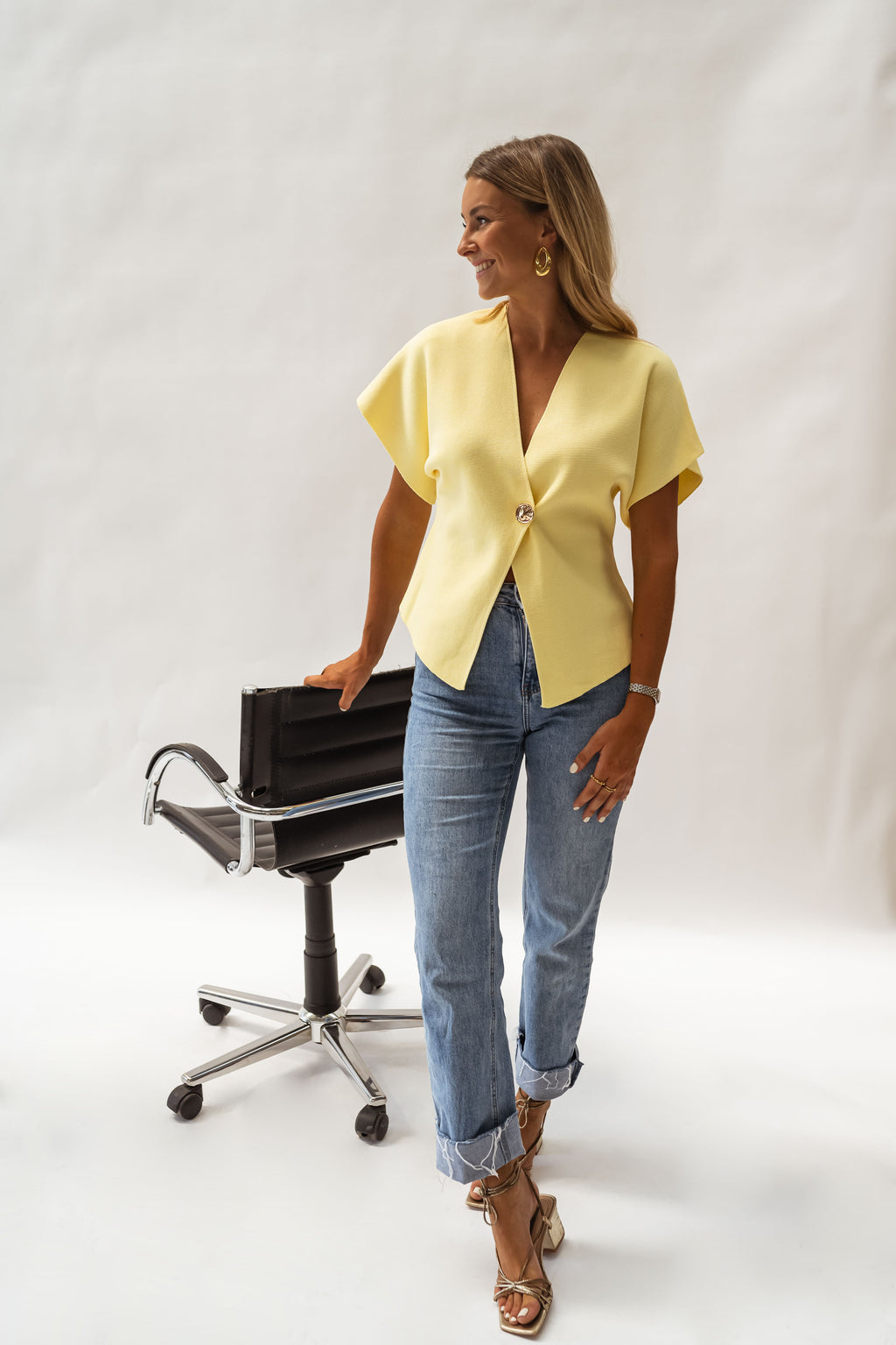 Blouse Laurine - jaune