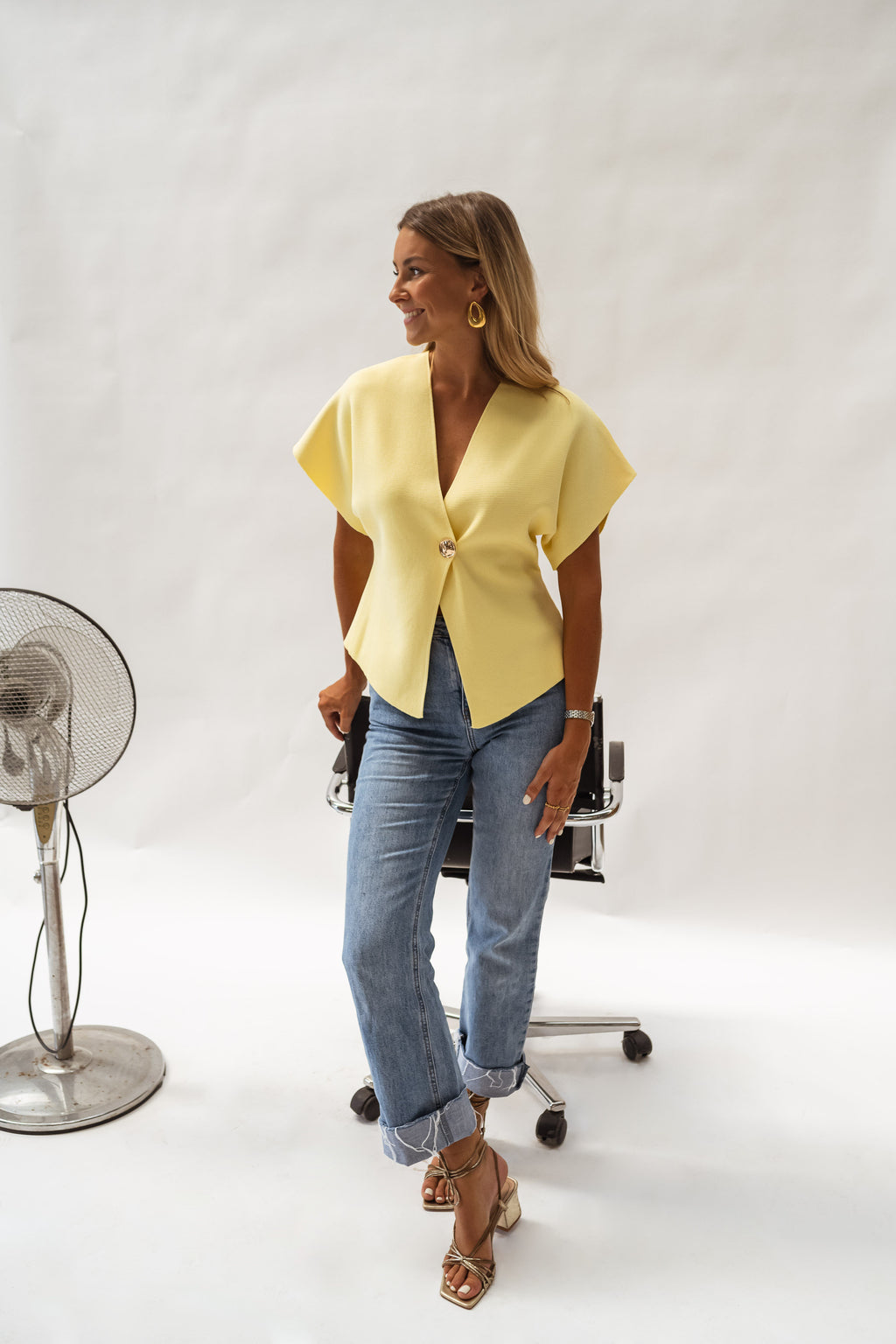 Blouse Laurine - jaune