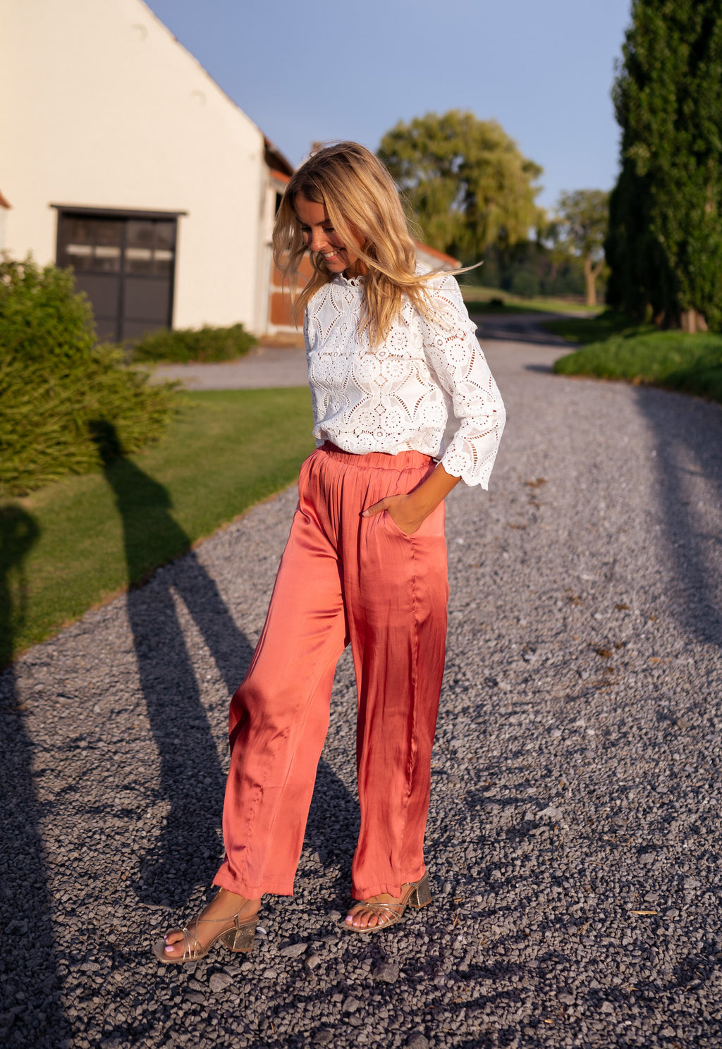 Embroidered Marissa blouse