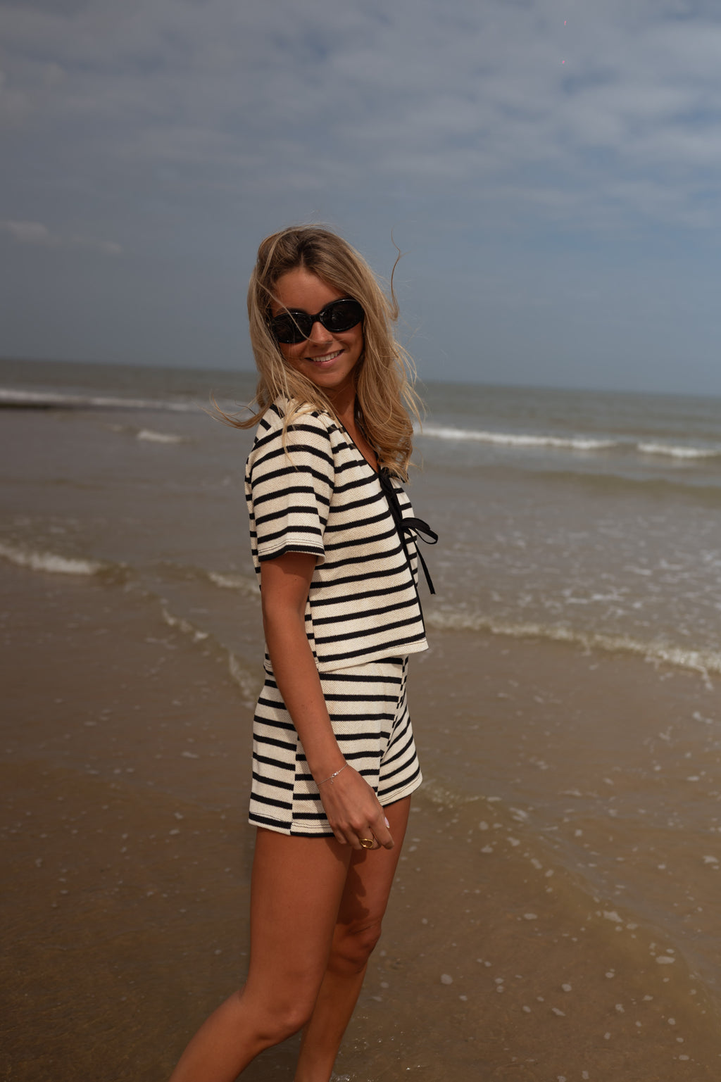 Paloma blouse - with lines